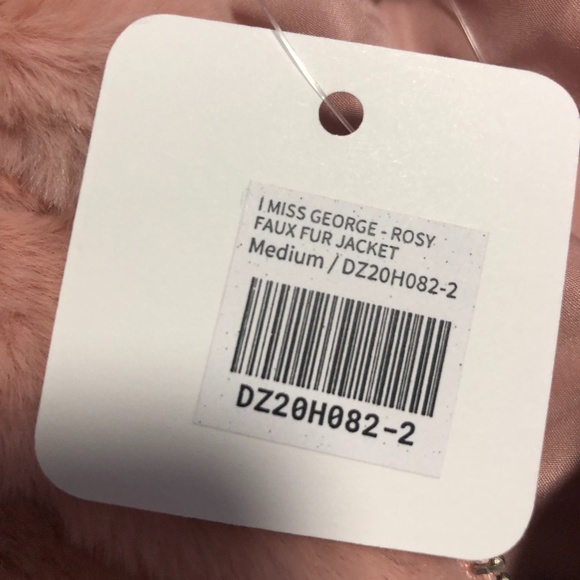 NWT Double Icon I Miss George Teddy Jacket - Picture 5 of 6